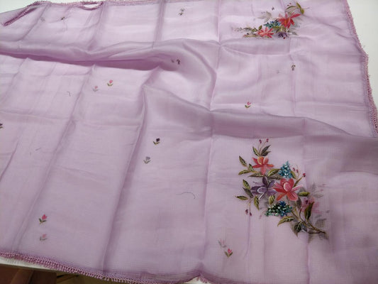 Amelia Handpainted Pure Kota Silk Dupatta